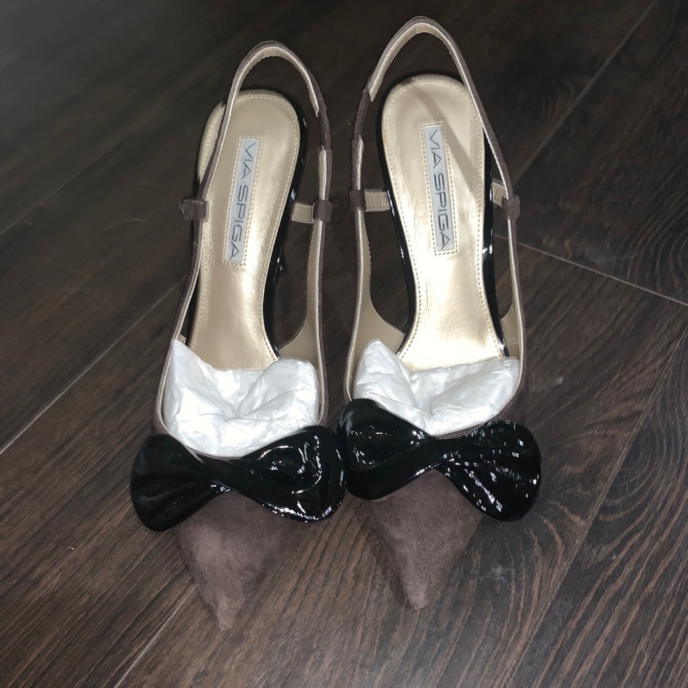 Via Spiga Bow Heels